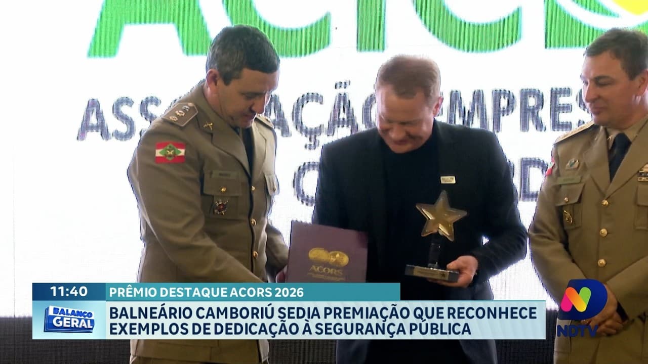 Balneário Camboriú Celebra e Premia Referências da Segurança Pública